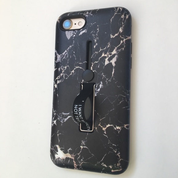 NEW iPhone 7/8/7+/8+/X/XS Case + Silicone Holder - Picture 3 of 5